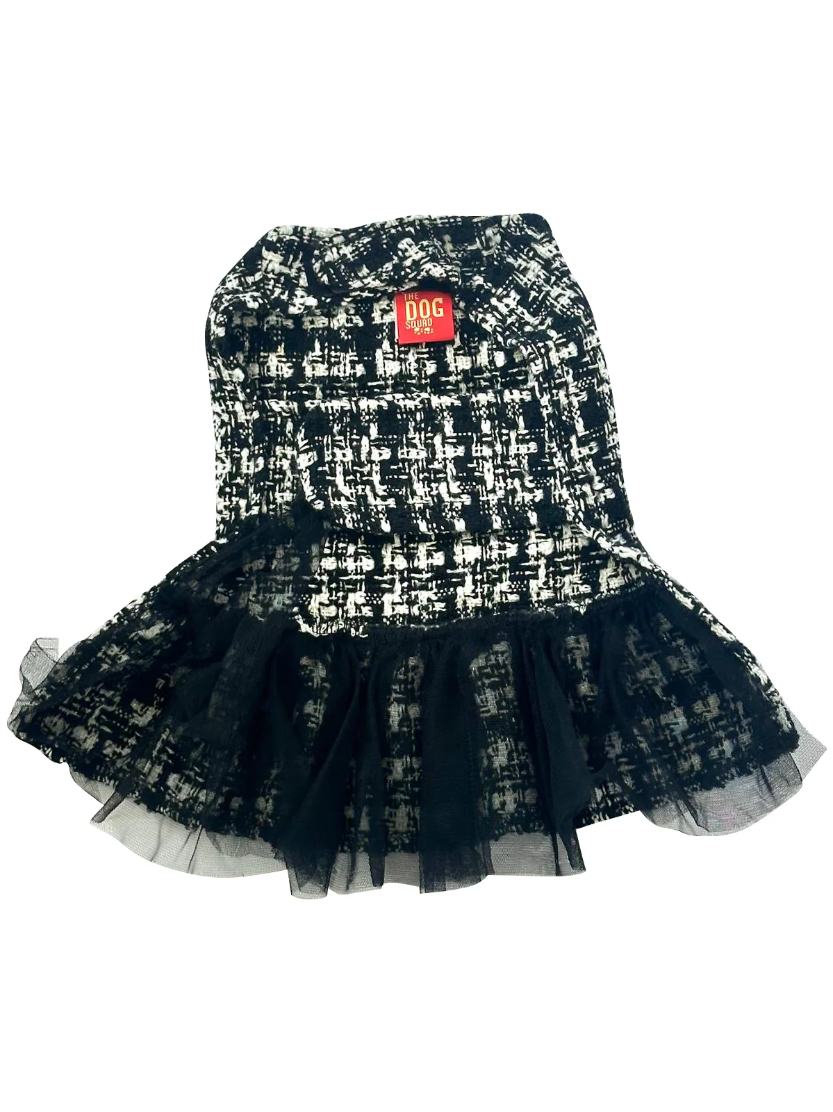 Chanel Dress, Black Plaid - Image 3