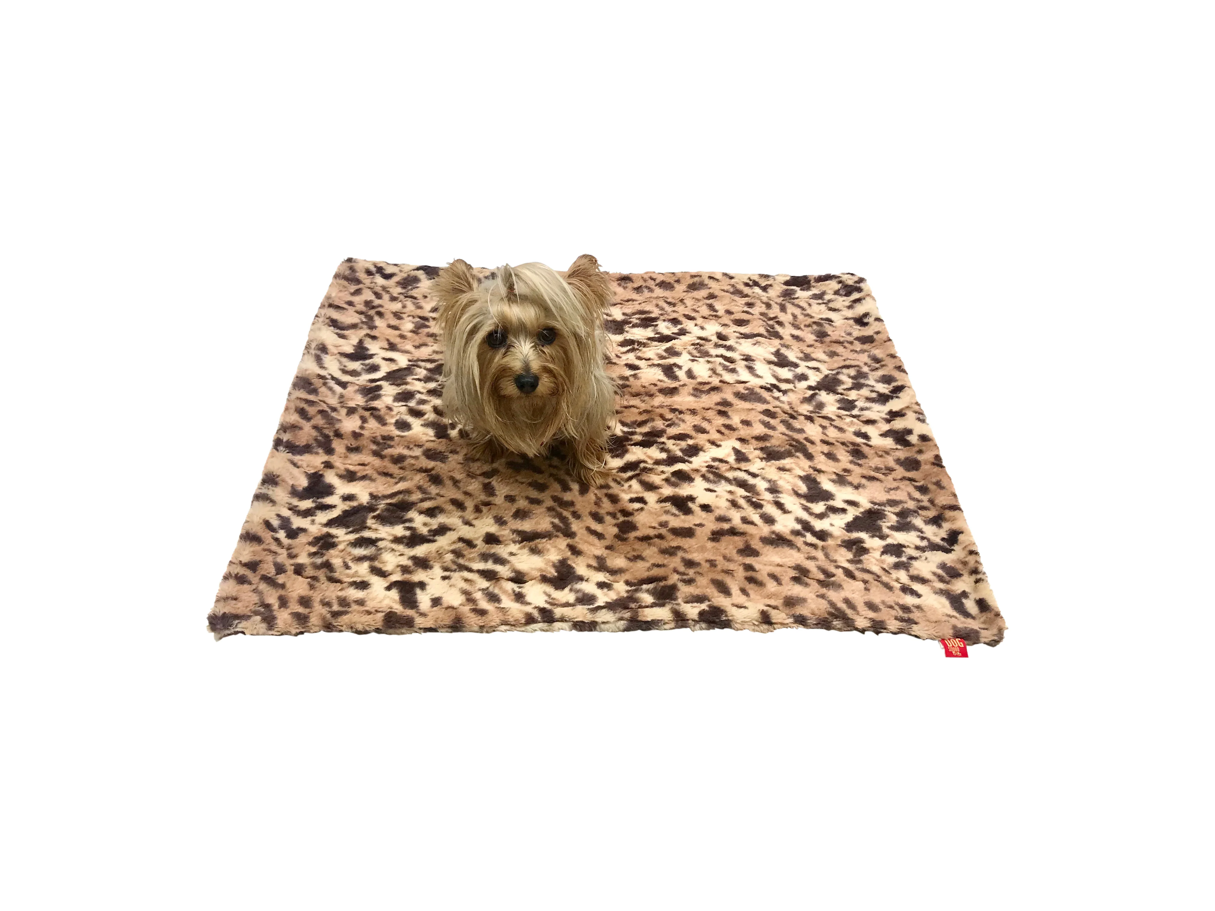 Blanket, Crushed Brown Leopard - Image 3