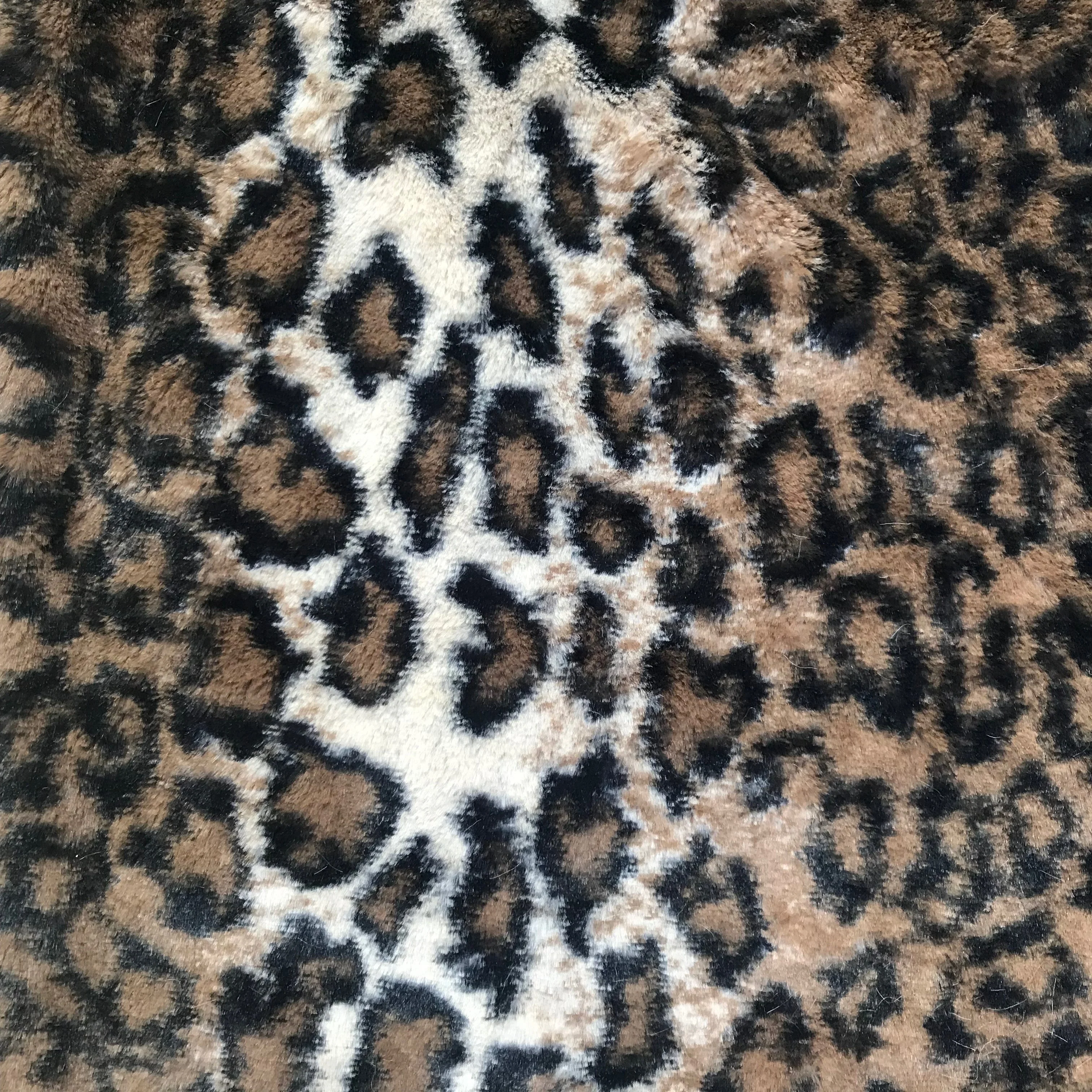 Blanket, Dark Brown Leopard - Image 3