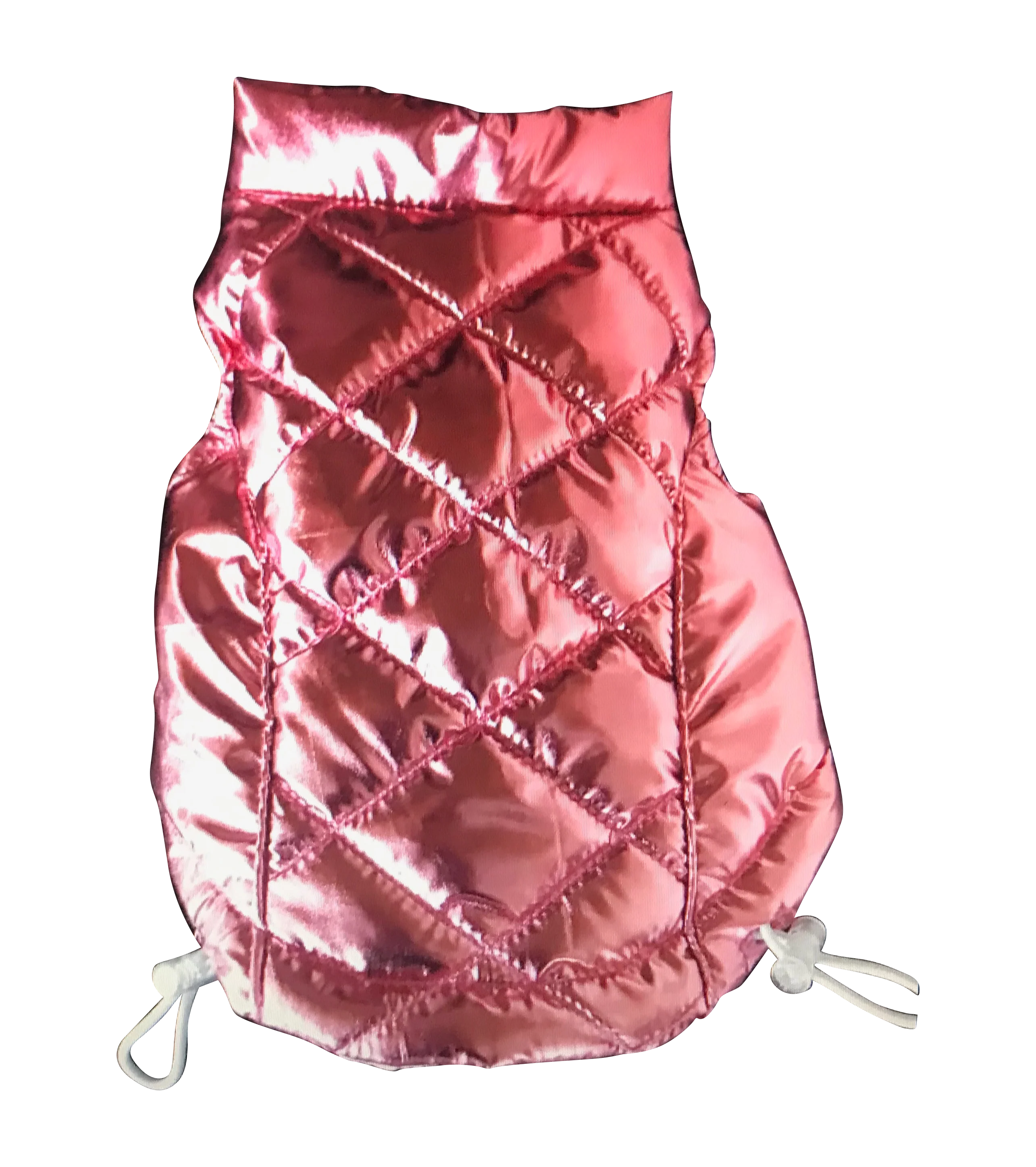 Gallactica Coat, Metallic Pink - Image 3